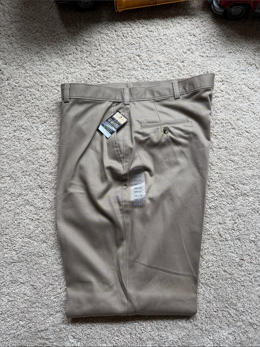 St. John's Bay Men’s Chinos in Khaki Tan